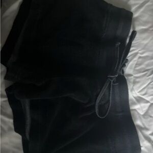 Classic Black Kids Shorts- Cute for camp!
